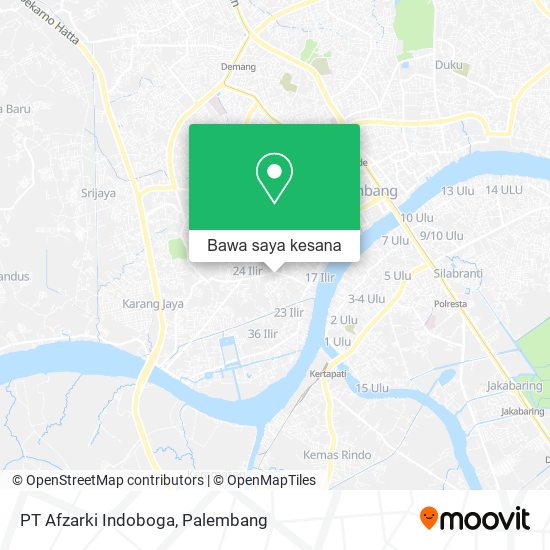 Peta PT Afzarki Indoboga