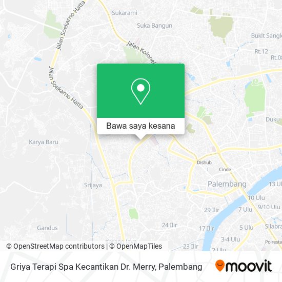 Peta Griya Terapi Spa Kecantikan Dr. Merry