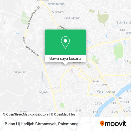 Peta Bidan Hj Hadijah Birmansyah