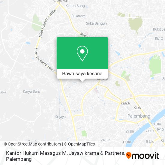 Peta Kantor Hukum Masagus M. Jayawikrama & Partners