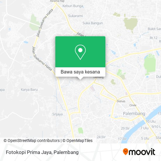 Peta Fotokopi Prima Jaya