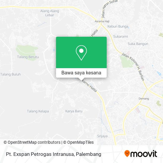 Peta Pt. Exspan Petrogas Intranusa
