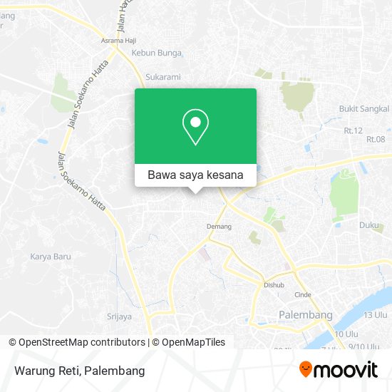 Peta Warung Reti