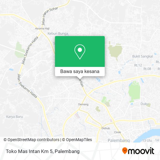 Peta Toko Mas Intan Km 5