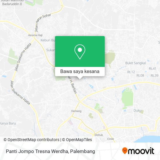 Peta Panti Jompo Tresna Werdha
