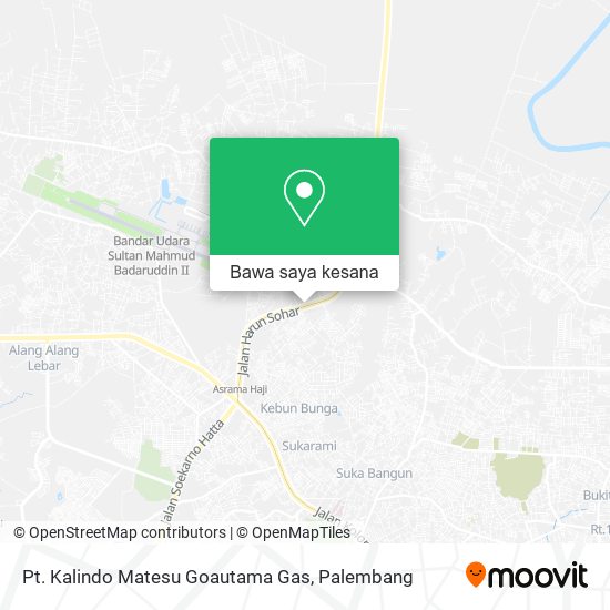 Peta Pt. Kalindo Matesu Goautama Gas