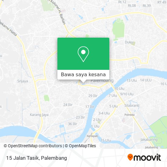 Peta 15 Jalan Tasik