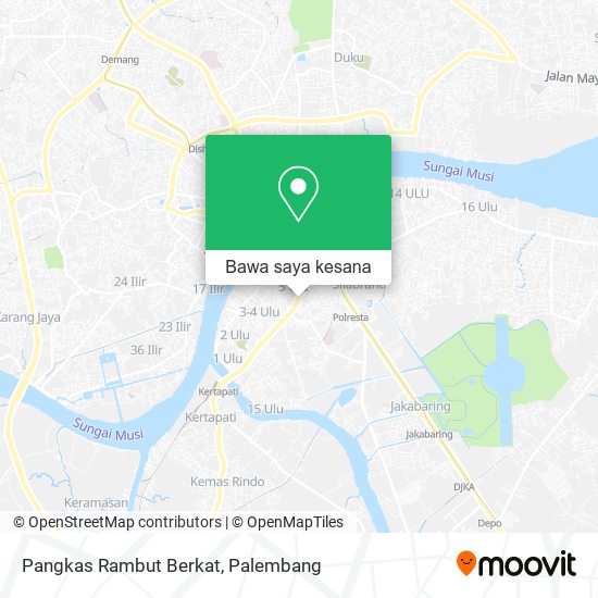 Peta Pangkas Rambut Berkat