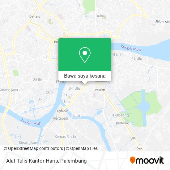Peta Alat Tulis Kantor Haris