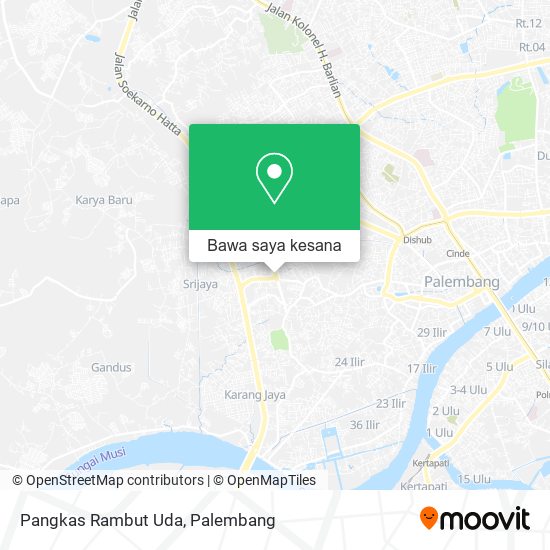 Peta Pangkas Rambut Uda