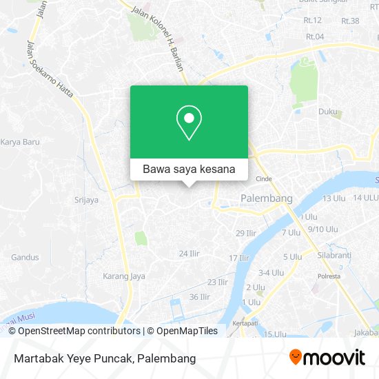 Peta Martabak Yeye Puncak