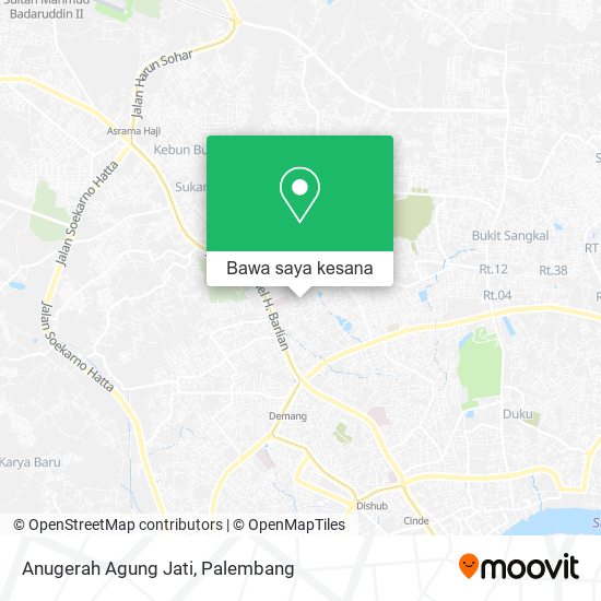 Peta Anugerah Agung Jati