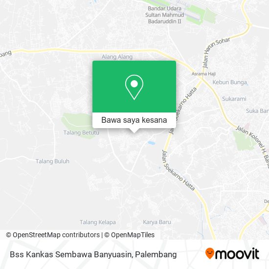 Peta Bss Kankas Sembawa Banyuasin