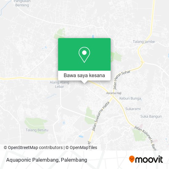 Peta Aquaponic Palembang