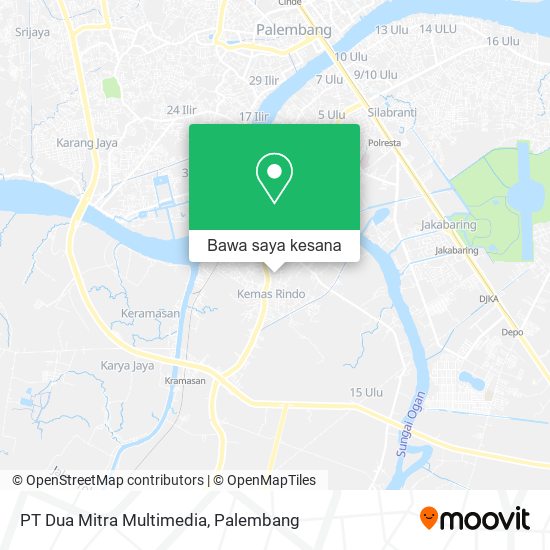 Peta PT Dua Mitra Multimedia