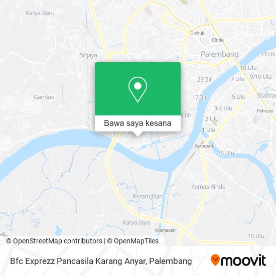 Peta Bfc Exprezz Pancasila Karang Anyar