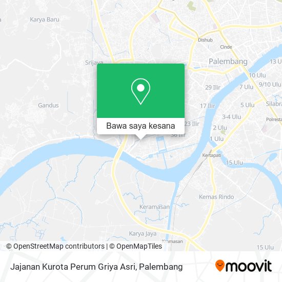 Peta Jajanan Kurota Perum Griya Asri
