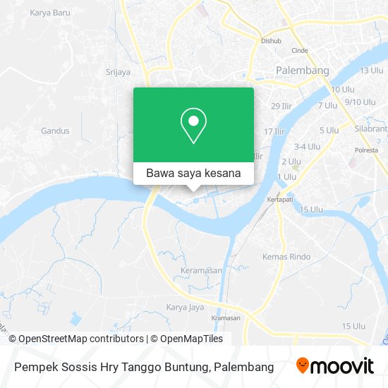 Peta Pempek Sossis Hry Tanggo Buntung