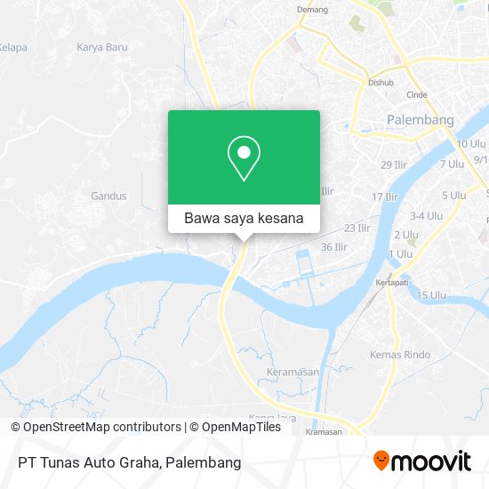 Peta PT Tunas Auto Graha