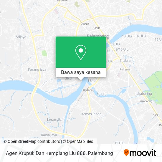 Peta Agen Krupuk Dan Kemplang Liu 888