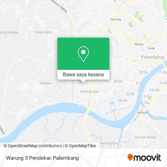 Peta Warung 3 Pendekar