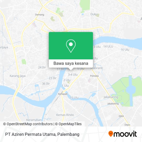 Peta PT Aziren Permata Utama