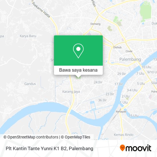 Peta Plt Kantin Tante Yunni K1 B2