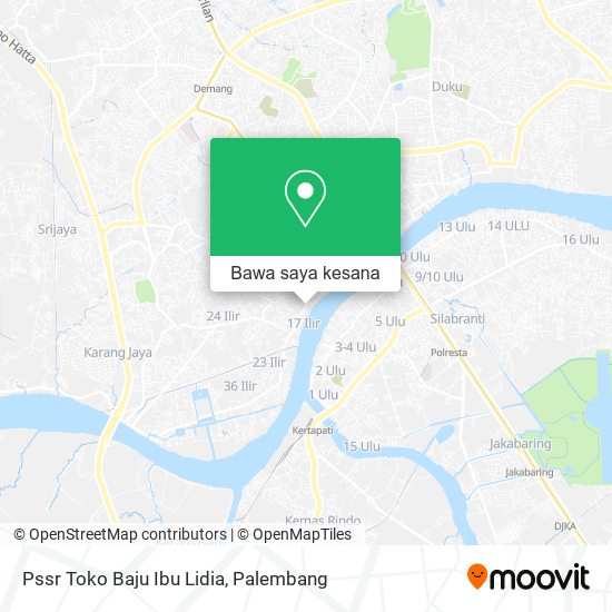 Peta Pssr Toko Baju Ibu Lidia