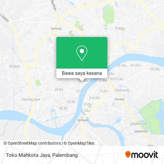 Peta Toko Mahkota Jaya