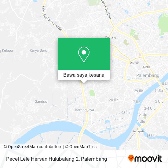 Peta Pecel Lele Hersan Hulubalang 2