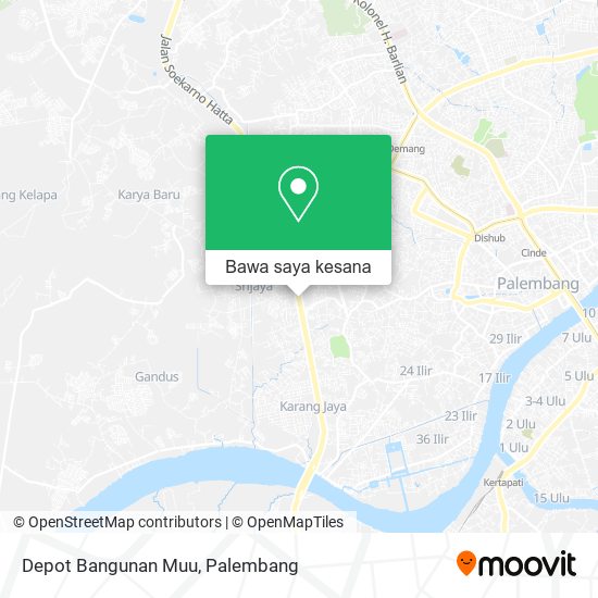 Peta Depot Bangunan Muu