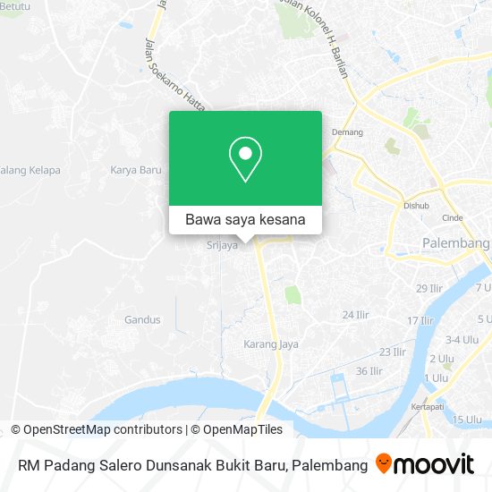 Peta RM Padang Salero Dunsanak Bukit Baru