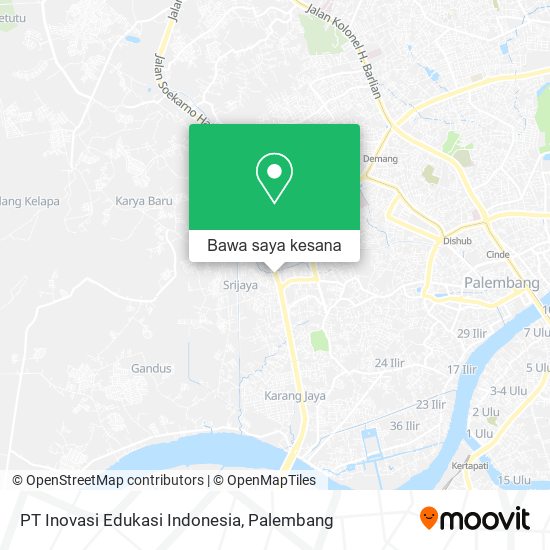 Peta PT Inovasi Edukasi Indonesia