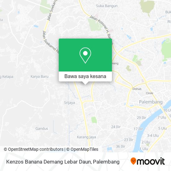 Peta Kenzos Banana Demang Lebar Daun