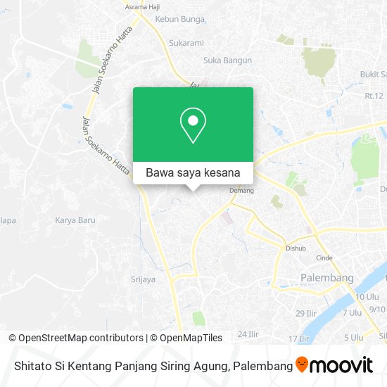Peta Shitato Si Kentang Panjang Siring Agung