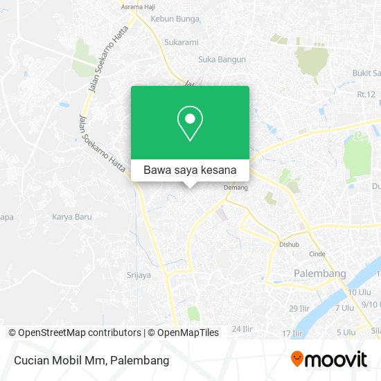 Peta Cucian Mobil Mm
