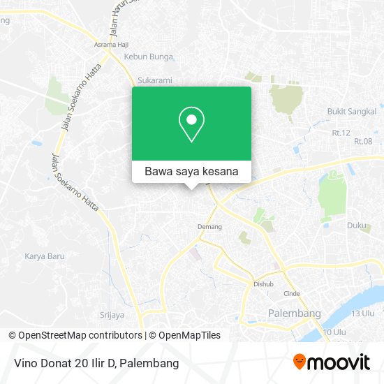 Peta Vino Donat 20 Ilir D