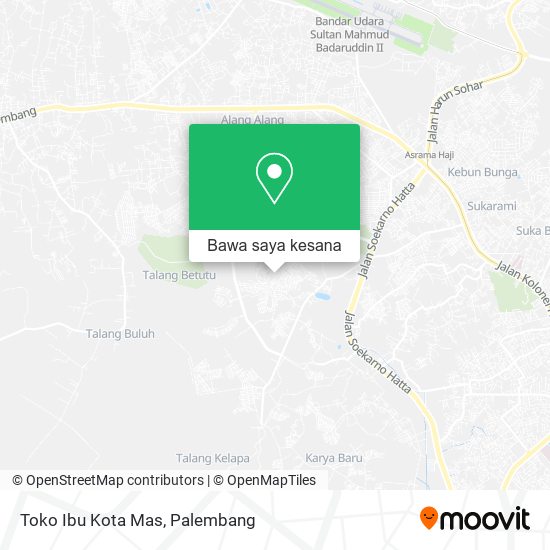 Peta Toko Ibu Kota Mas