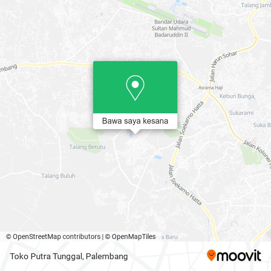 Peta Toko Putra Tunggal