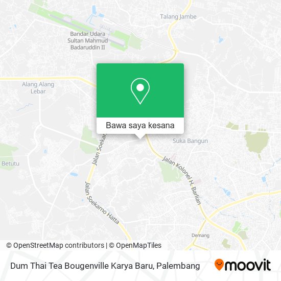 Peta Dum Thai Tea Bougenville Karya Baru
