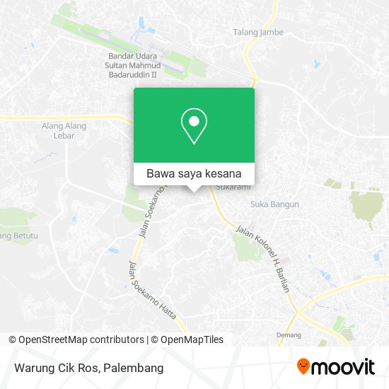 Peta Warung Cik Ros