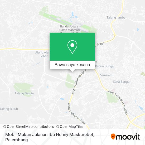 Peta Mobil Makan Jalanan Ibu Henny Maskarebet