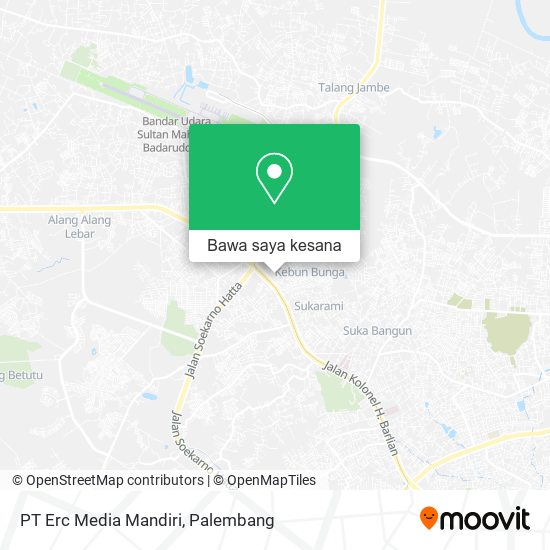 Peta PT Erc Media Mandiri