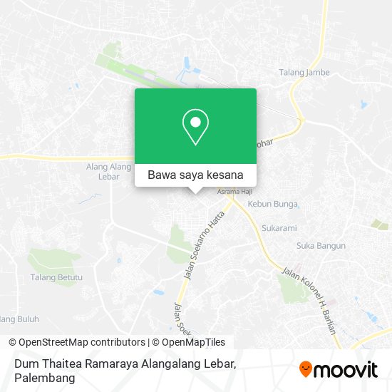 Peta Dum Thaitea Ramaraya Alangalang Lebar