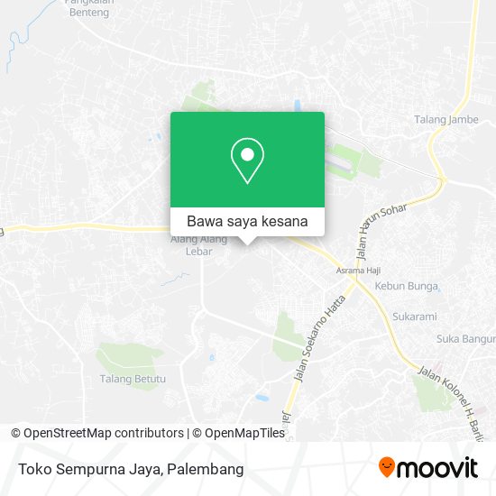 Peta Toko Sempurna Jaya