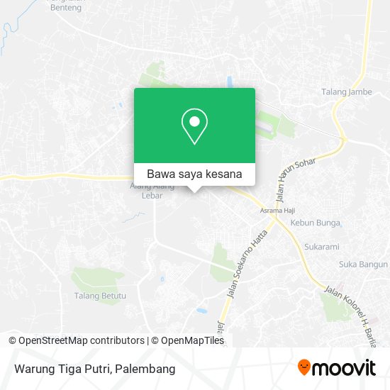 Peta Warung Tiga Putri