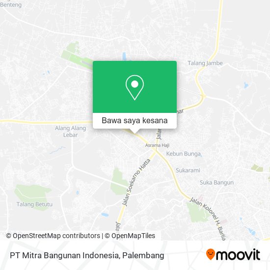 Peta PT Mitra Bangunan Indonesia