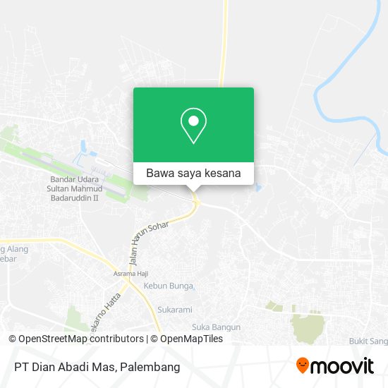 Peta PT Dian Abadi Mas