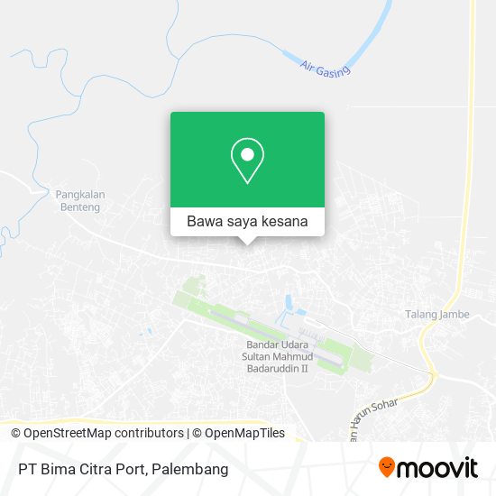 Peta PT Bima Citra Port