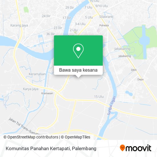 Peta Komunitas Panahan Kertapati